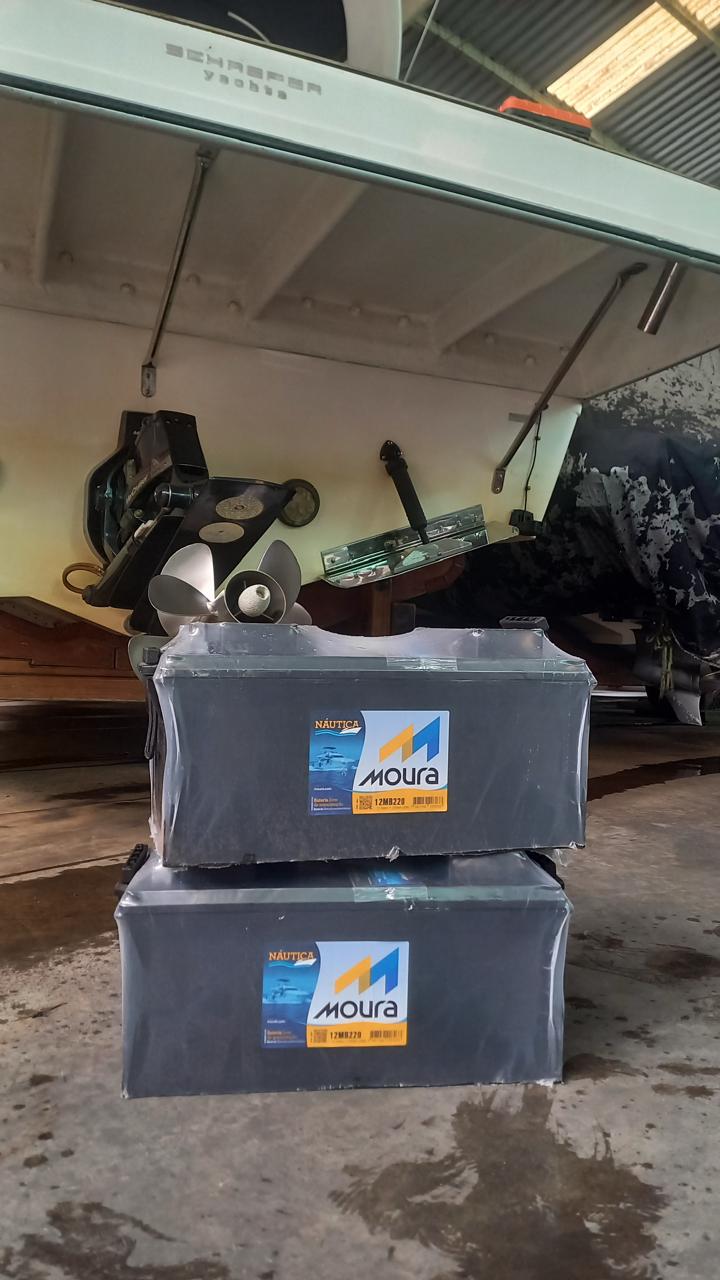 Instalação de bateria Moura em Bertioga
