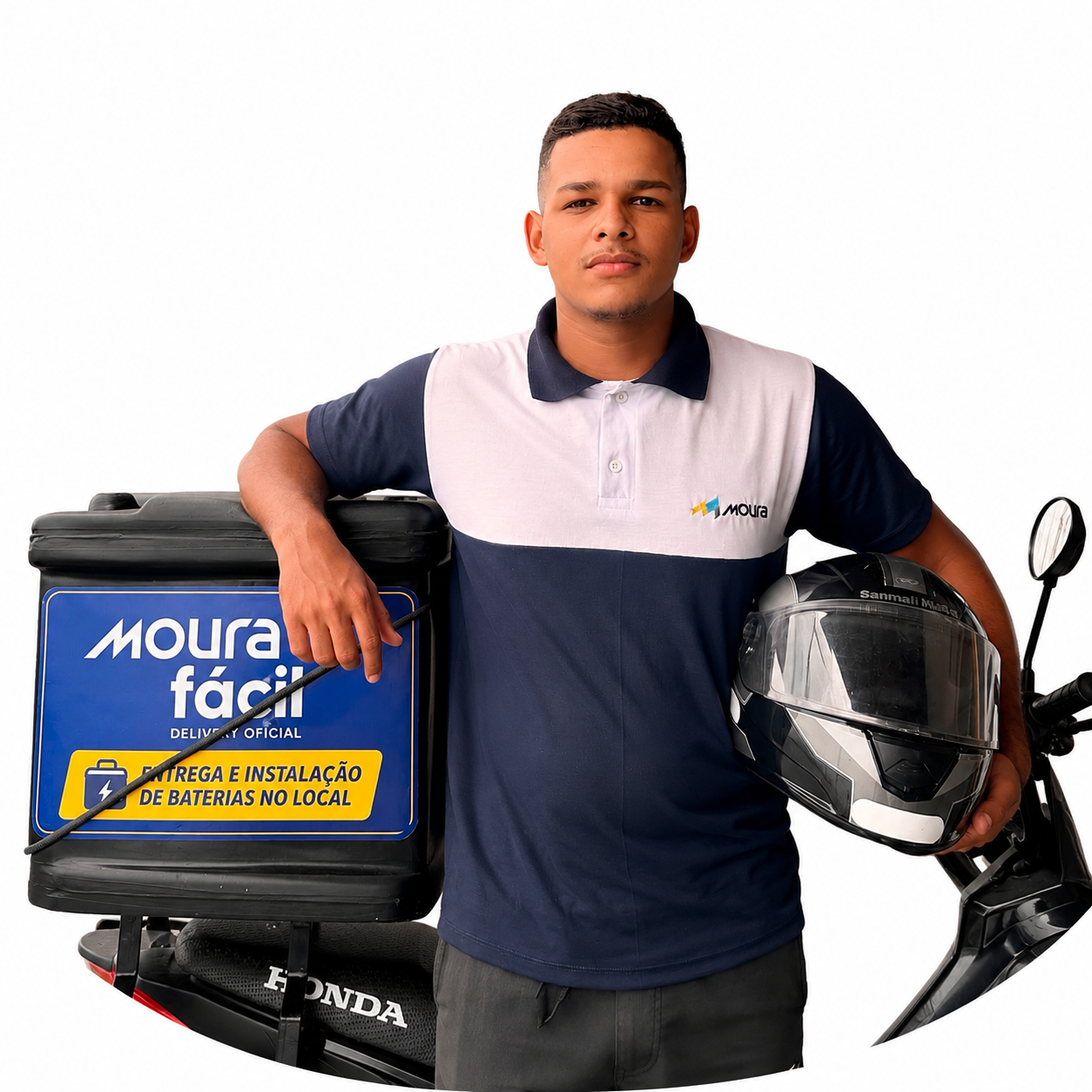 Entregador Baterias Litoral Bertioga
